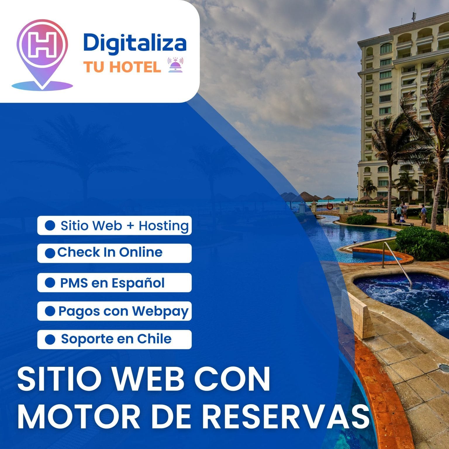 motor de reservas para hoteles en chile